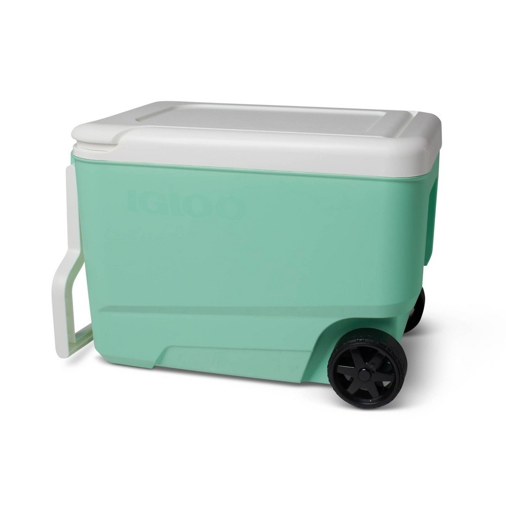 slide 2 of 11, Igloo Wheelie Cool Portable Cooler - Mint, 38 qt