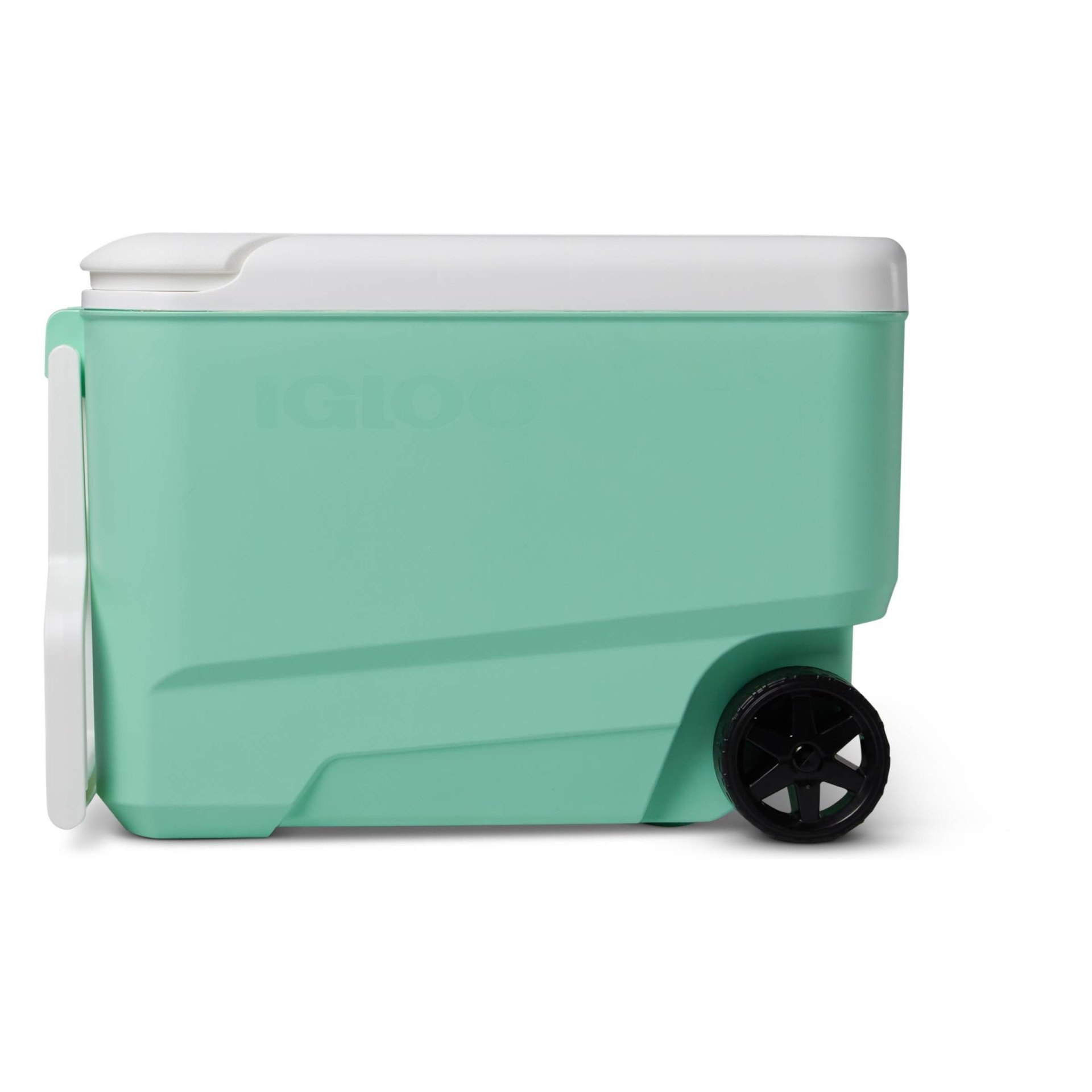 slide 1 of 11, Igloo Wheelie Cool Portable Cooler - Mint, 38 qt