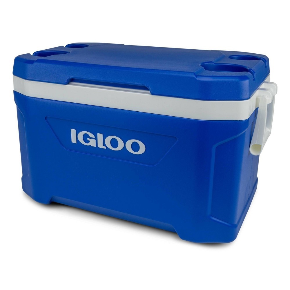 slide 6 of 11, Igloo Latitude Portable Cooler - Blue, 52 qt