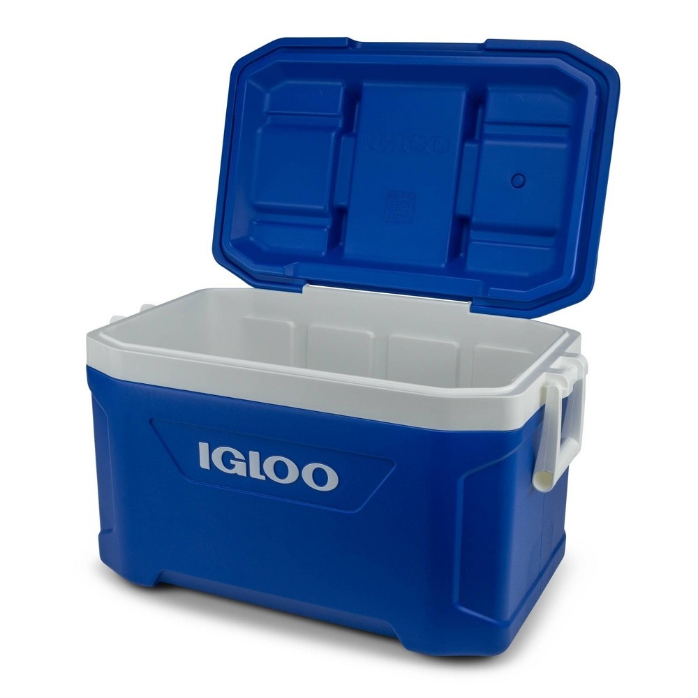 slide 7 of 11, Igloo Latitude Portable Cooler - Blue, 52 qt