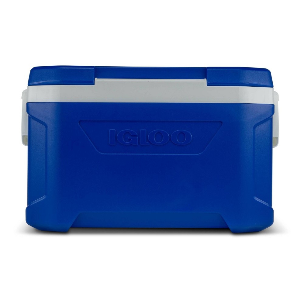 slide 9 of 11, Igloo Latitude Portable Cooler - Blue, 52 qt