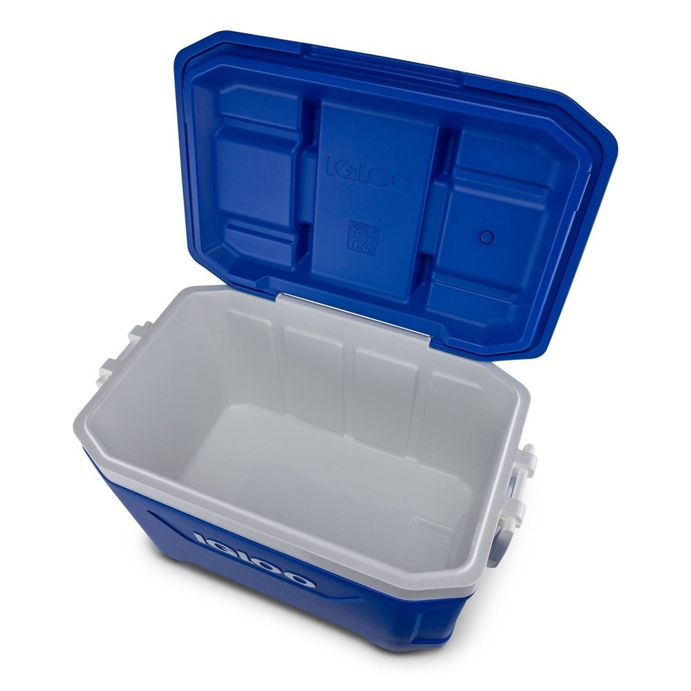 slide 5 of 11, Igloo Latitude Portable Cooler - Blue, 52 qt