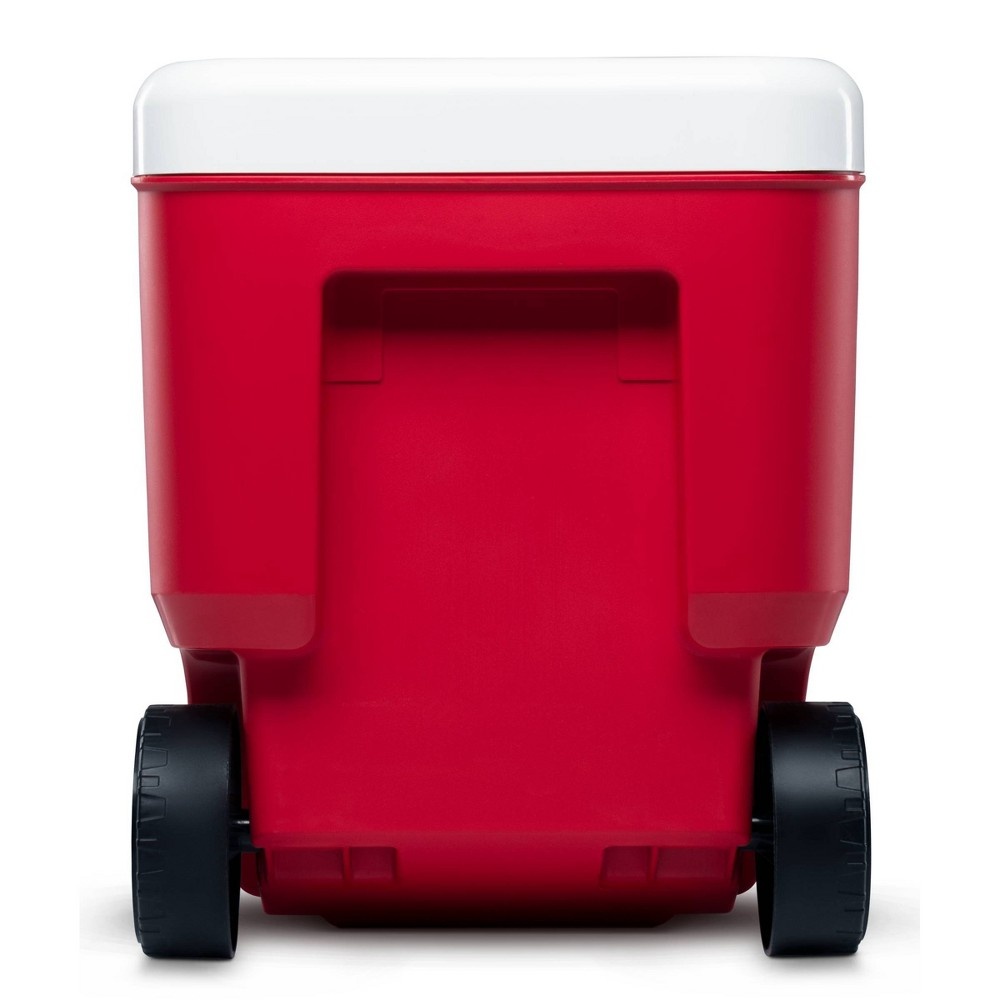 slide 4 of 9, Igloo Wheelie Cool Portable Cooler - Red, 38 qt