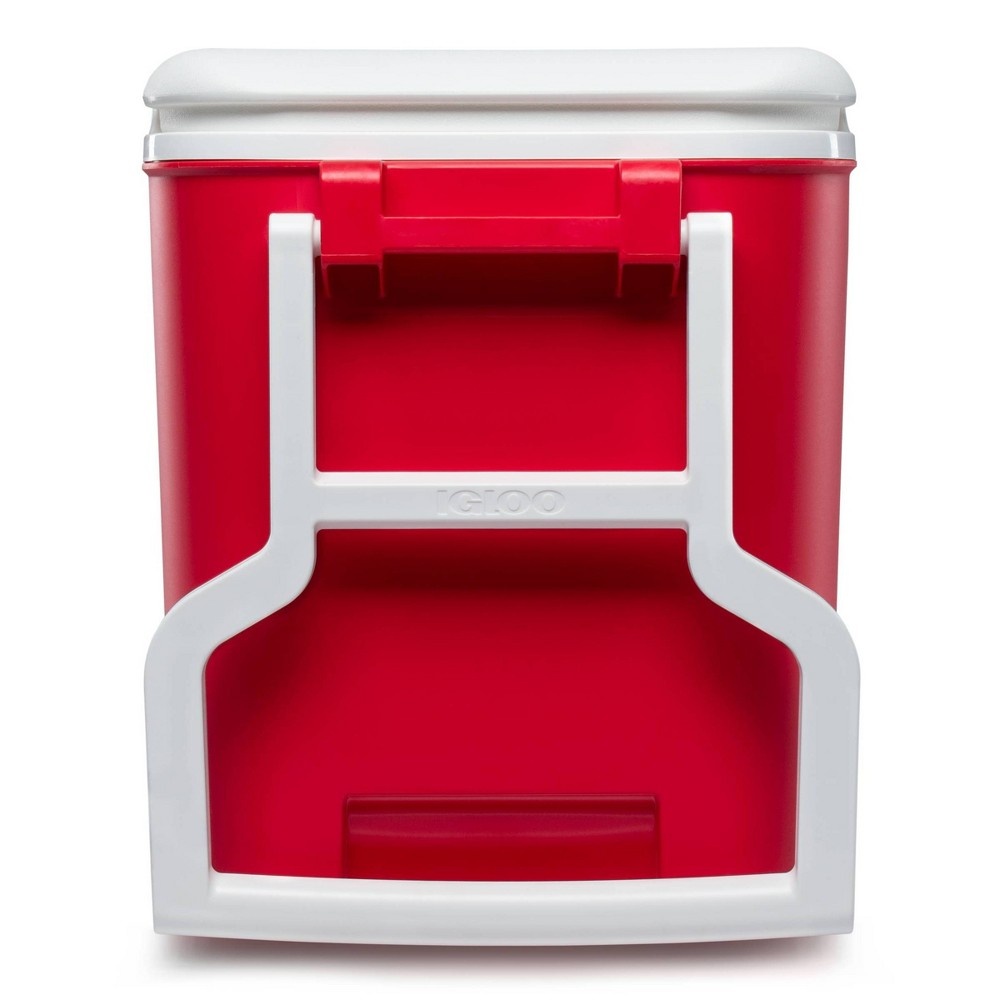 slide 6 of 9, Igloo Wheelie Cool Portable Cooler - Red, 38 qt