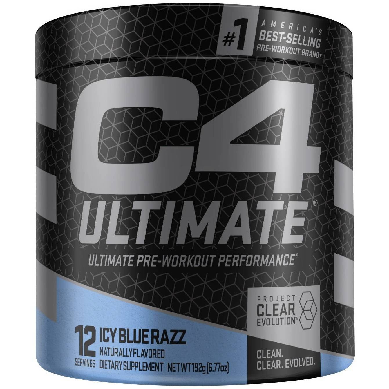 slide 1 of 3, Cellucor C4 Ultimate Sports Nutrition - Icy Blue Razz - 6.77oz, 6.77 oz