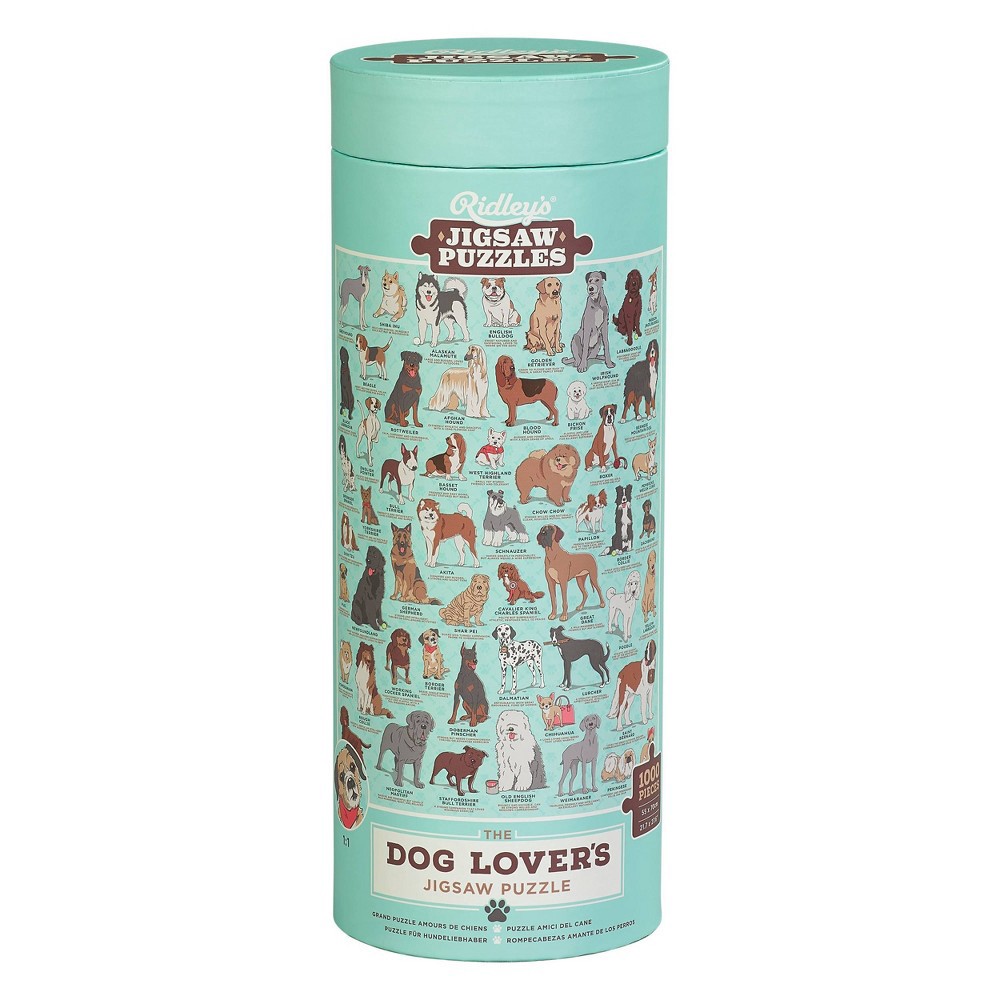 slide 3 of 3, Ridley's 500pc Dog Lover's Jigsaw Puzzle, 500 ct