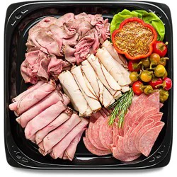 Deli Meat Lovers Tray 18 Inch Serves 25-30 - Each