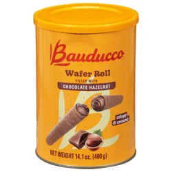 Bauducco Chocolate Hazelnut Wafer Roll 14.1 oz