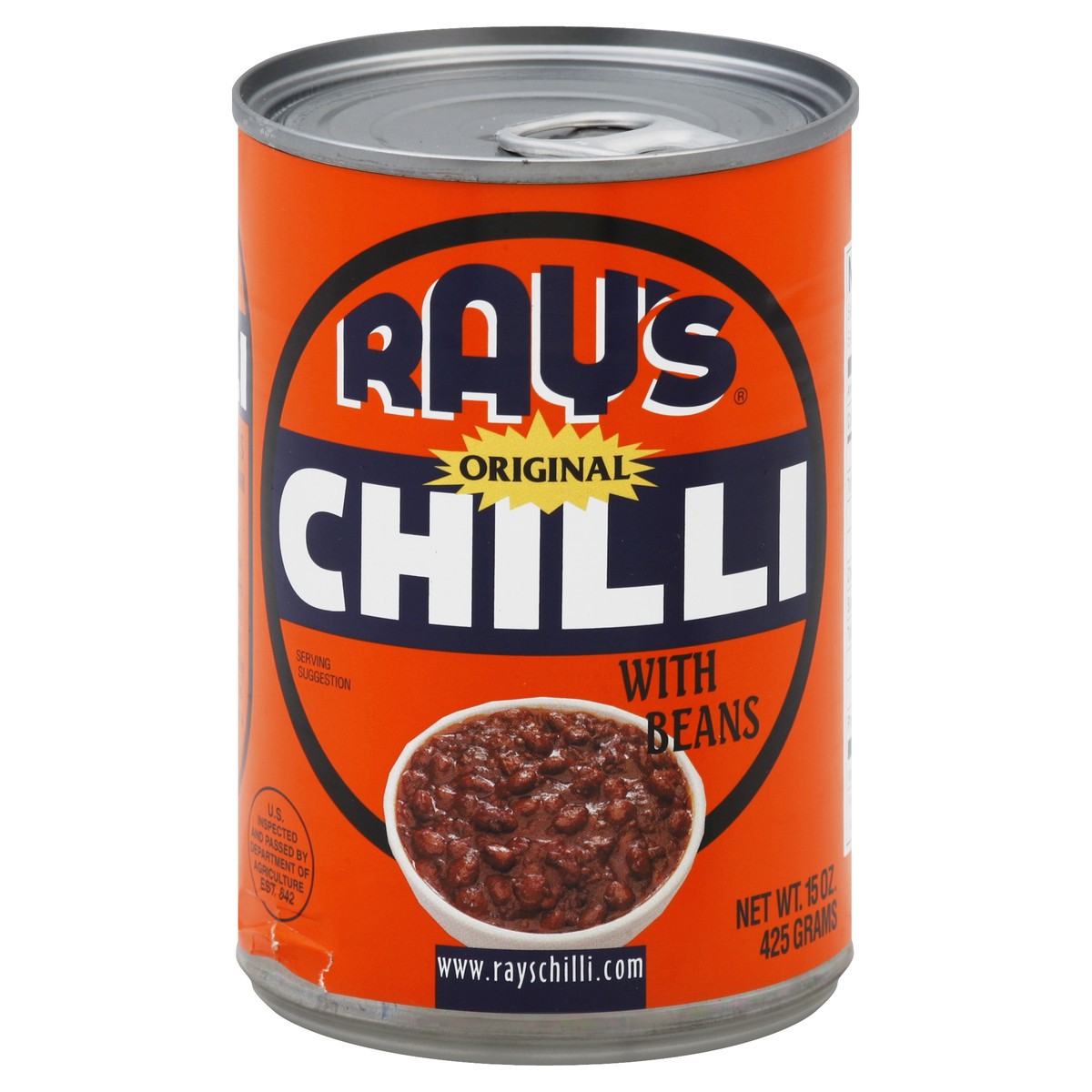 slide 2 of 2, Ray's Original Chilli with Beans, 15 oz