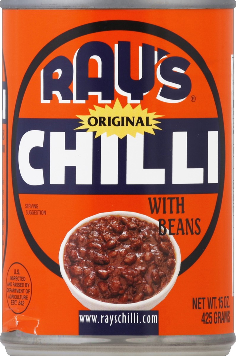 slide 1 of 2, Ray's Original Chilli with Beans, 15 oz