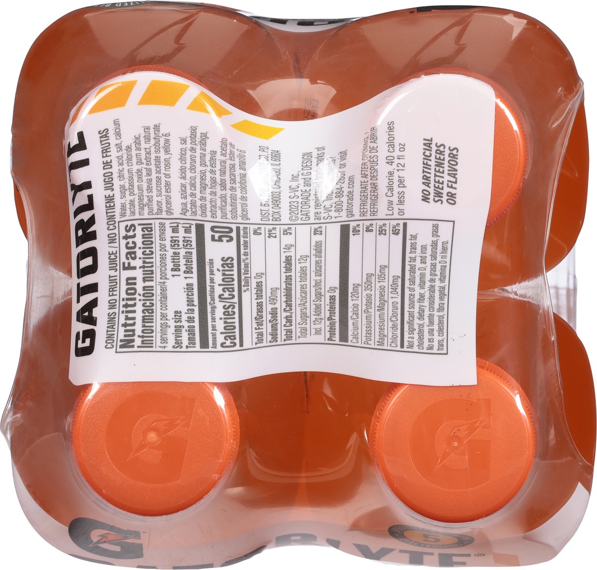 slide 3 of 13, Gatorlyte Electrolyte Beverage Orange - 4 ct, 4 ct