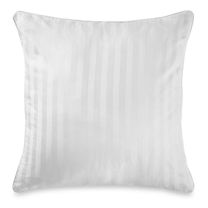 slide 1 of 1, Wamsutta 500-Thread-Count PimaCott Damask European Pillow Sham - White, 1 ct