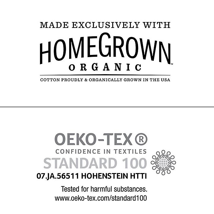 slide 5 of 6, Under the Canopy HomeGrown Organic Standard Pillowcases - White, 2 ct