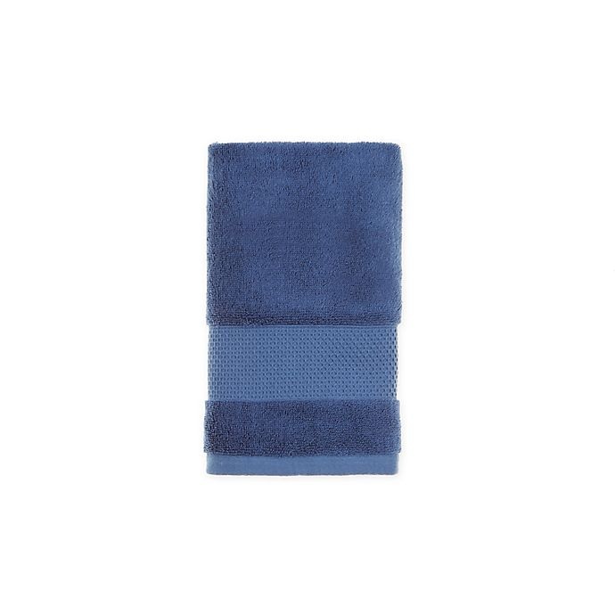 slide 1 of 1, Therapedic Solid Hand Towel - Dark Denim, 1 ct