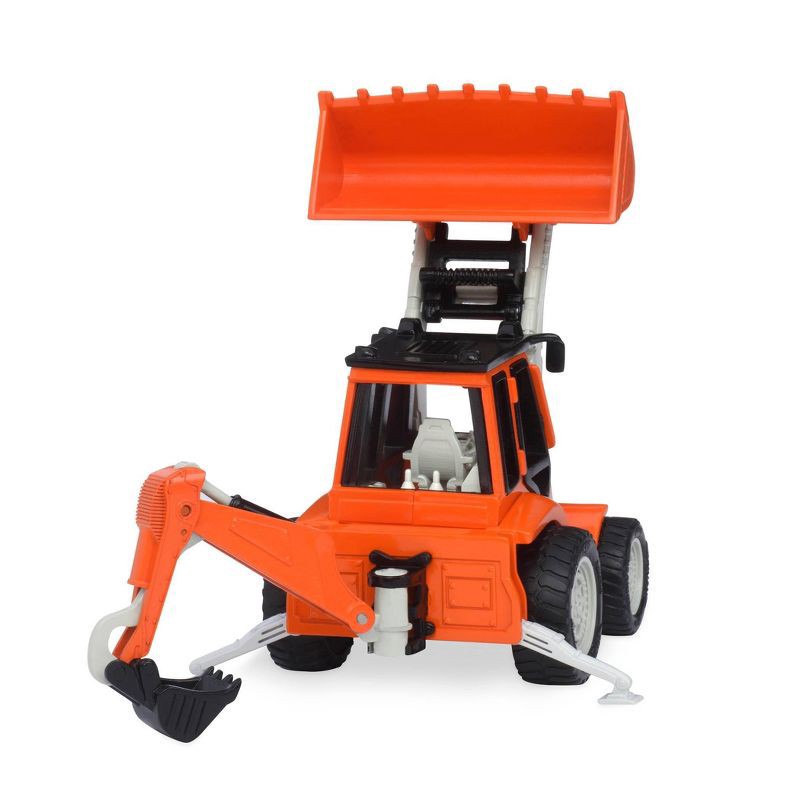 slide 4 of 6, DRIVEN by Battat – Toy Digger Truck – Backhoe Loader – Micro Series, 1 ct