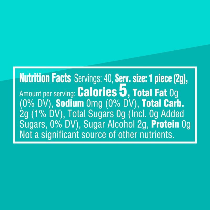slide 9 of 9, Wrigley's EXTRA Refreshers Polar Ice Sugar-Free Gum - 40ct, 40 ct