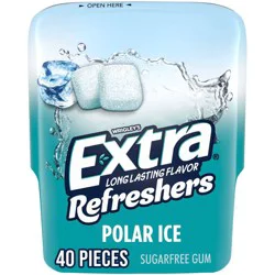 Wrigley's EXTRA Refreshers Polar Ice Sugar-Free Gum - 40ct