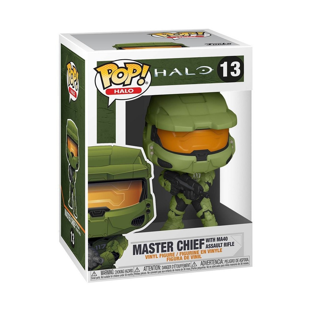 slide 4 of 5, Funko POP! HALO Infinite Master Chief with Pin Set Special Edition, 1 ct