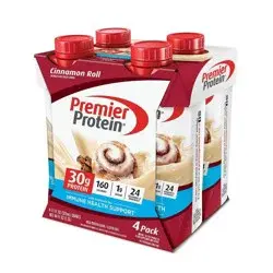 Premier Protein Nutritional Shake - Cinnamon Roll - 11 fl oz/4pk