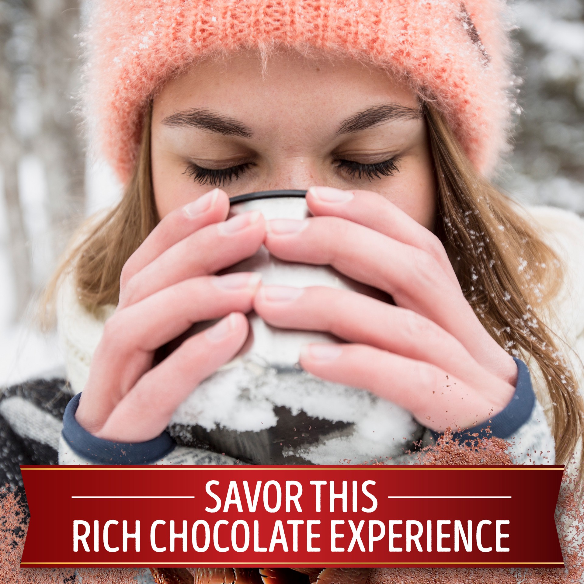slide 5 of 5, Swiss Miss Rich Chocolate Flavored Hot Cocoa Mix, 8 ct, 8 ct; 1.33 oz