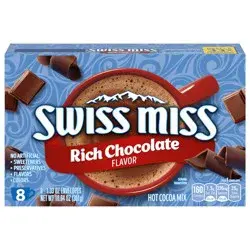 Swiss Miss Rich Chocolate Flavored Hot Cocoa Mix, 8 ct