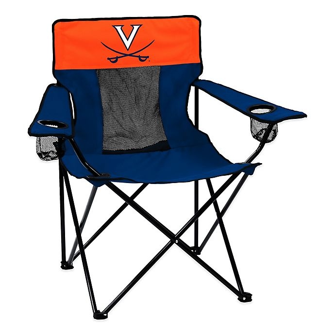 slide 1 of 1, NCAA University of Virginia Collegiate Elite Folding Chair, 1 ct