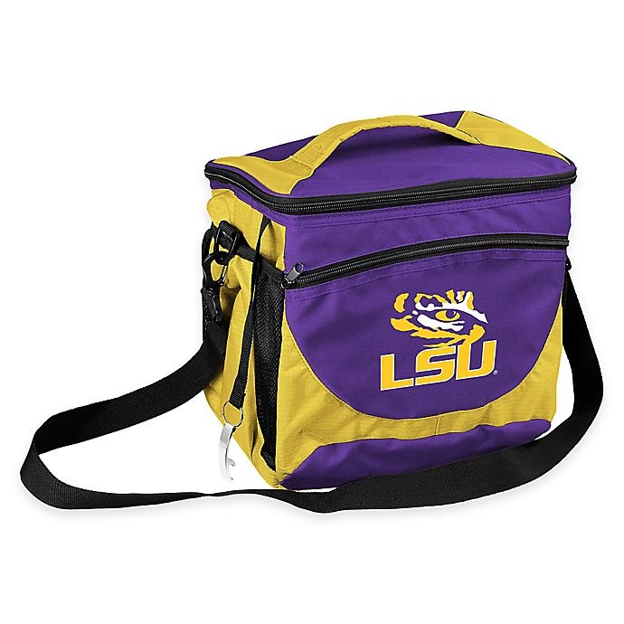 slide 1 of 1, NCAA Louisiana State University Cooler Bag, 24 ct