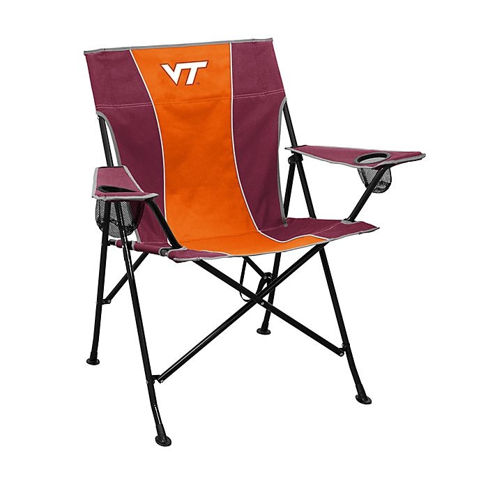 slide 1 of 1, NCAA Virginia Tech Foldable Pregame Chair, 1 ct