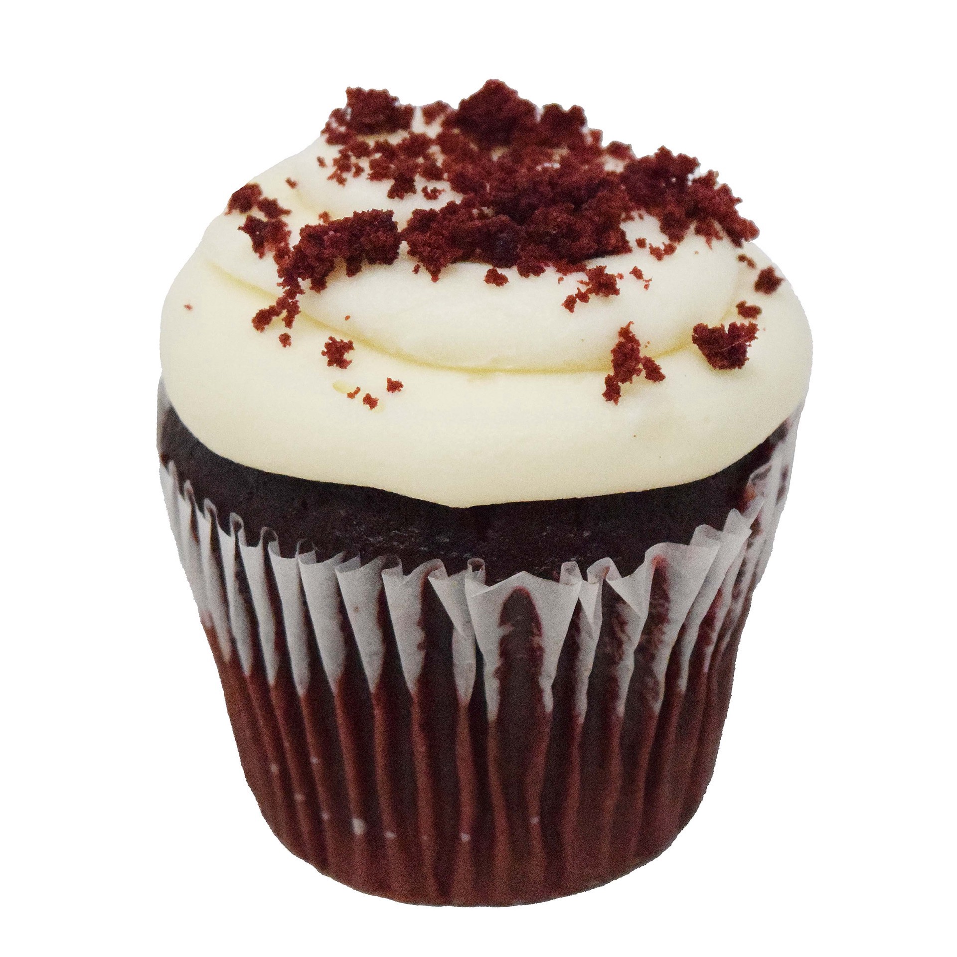 slide 1 of 1, H-E-B Sensational Red Velvet Cupcake, 2 oz