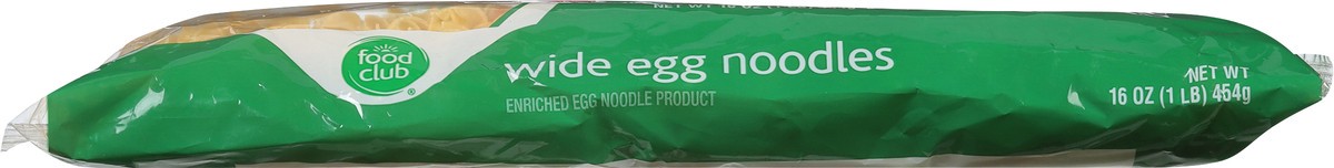 slide 3 of 9, Food Club Wide Egg Noodles 16 oz, 16 oz