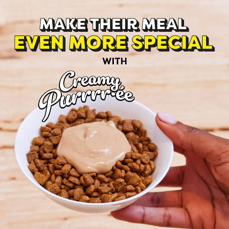 slide 4 of 13, Temptations Puree with Salmon Flavor Squeezable Lickable Cat Treats - 1.7oz, 1.7 oz