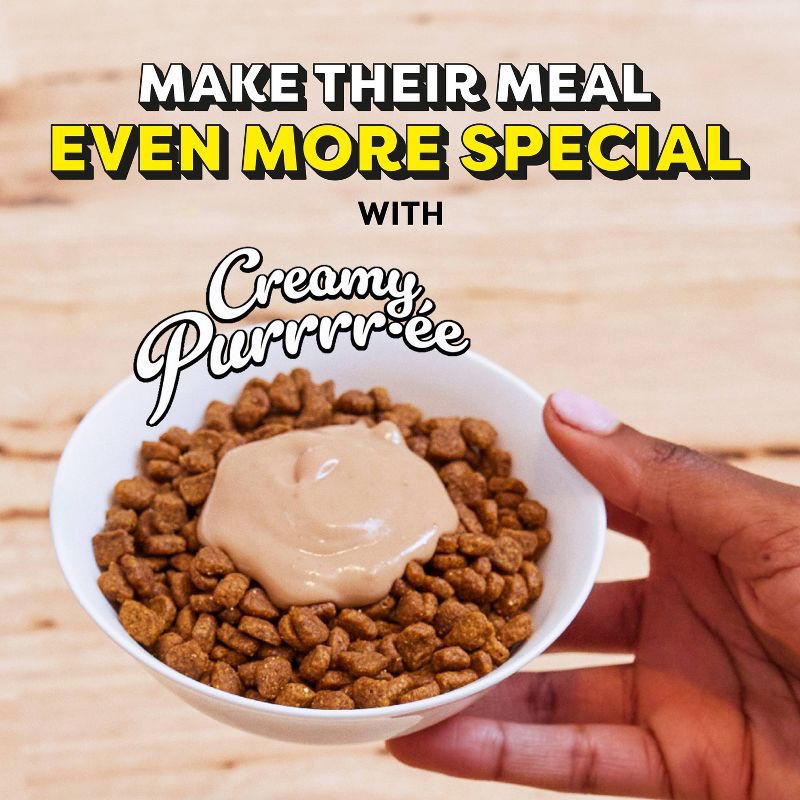 slide 3 of 15, Temptations Creamy Puree with Chicken Flavor Squeezable Lickable Cat Treats - 1.7oz, 1.7 oz