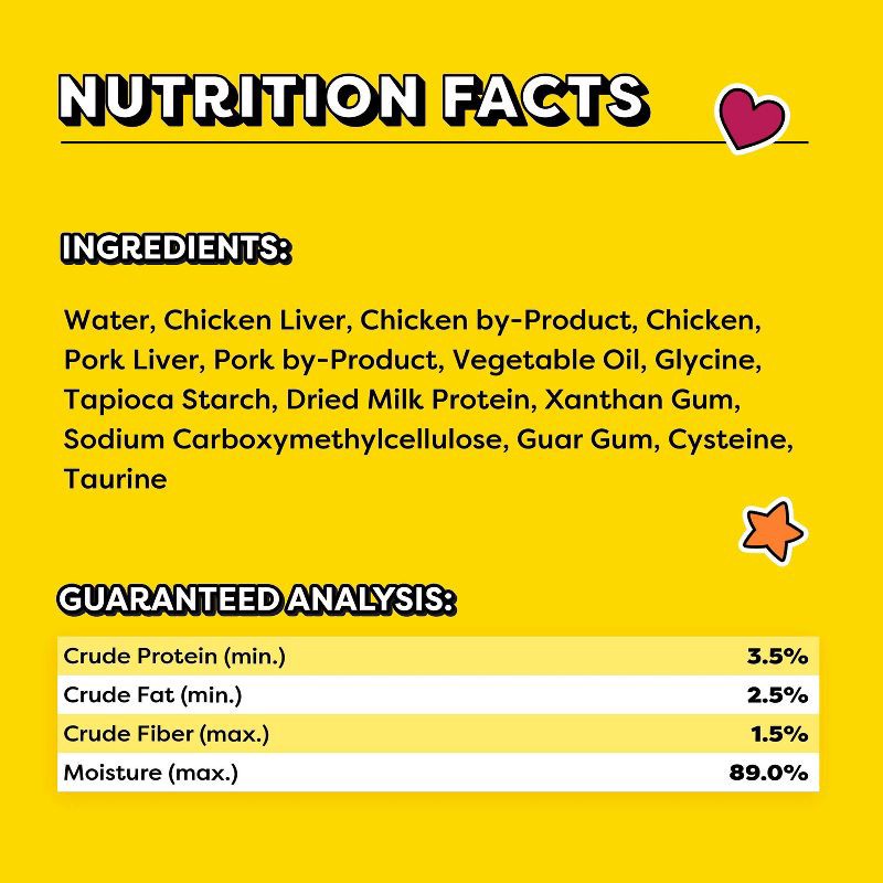 slide 13 of 15, Temptations Creamy Puree with Chicken Flavor Squeezable Lickable Cat Treats - 1.7oz, 1.7 oz