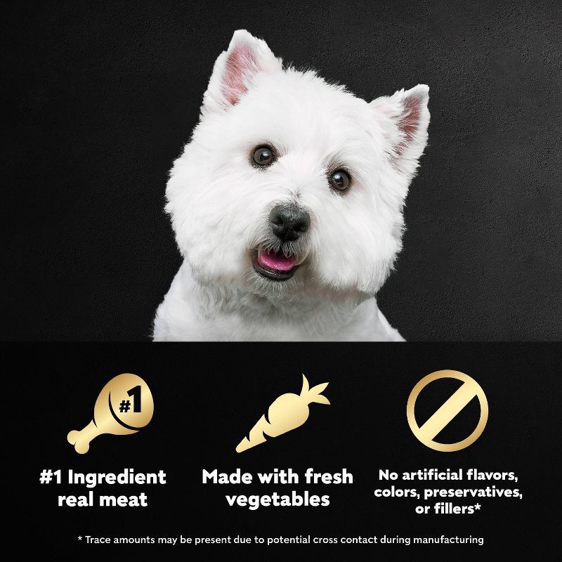 slide 5 of 10, Cesar Wholesome Bowls Chicken, Potato, Carrot, Vegetable and Beef Flavor Variety Pack Small Breed Wet Dog Food - 3oz/6ct, 6 ct; 3 oz