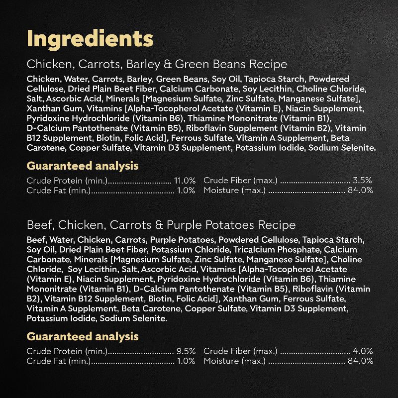 slide 9 of 10, Cesar Wholesome Bowls Chicken, Potato, Carrot, Vegetable and Beef Flavor Variety Pack Small Breed Wet Dog Food - 3oz/6ct, 6 ct; 3 oz