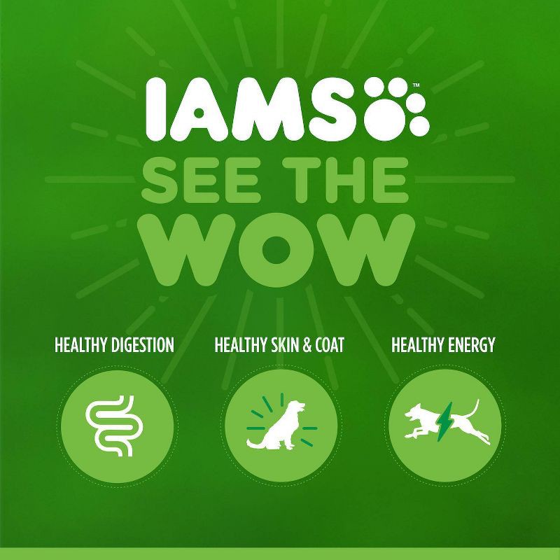 slide 3 of 11, IAMS Proactive Health Lamb & Rice Recipe Large Breed Adult Dry Dog Food - 30lbs, 30 lb