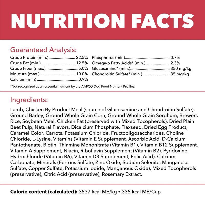 slide 9 of 11, IAMS Proactive Health Lamb and Rice Flavor Large Breed Adult Dry Dog Food - 30lbs, 30 lb