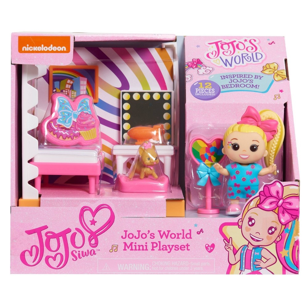 slide 3 of 7, Nickelodeon JoJo Siwa Jojo's World Mini Bedroom Playset, 1 ct