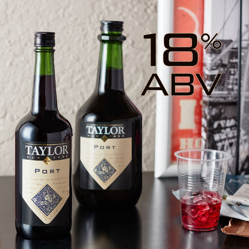 slide 4 of 8, Taylor Family Vineyards Taylor New York Dessert Port Wine - 750ml Bottle, 750 ml