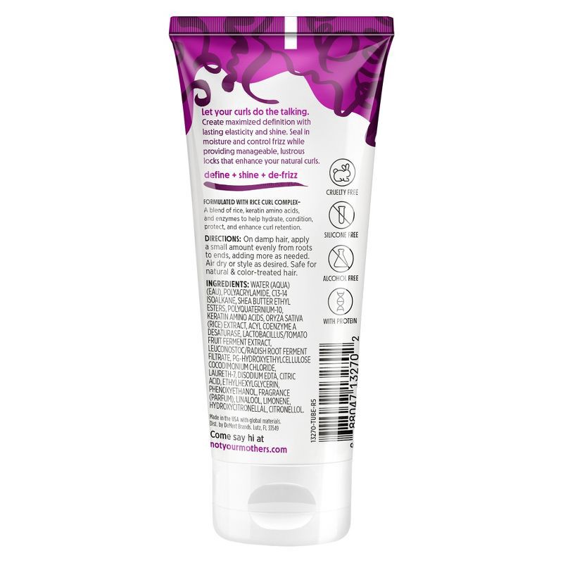 slide 7 of 7, Not Your Mother's Curl Talk Defining Curl Cream Mini Travel Size for Curly Hair - 2 fl oz, 2 fl oz