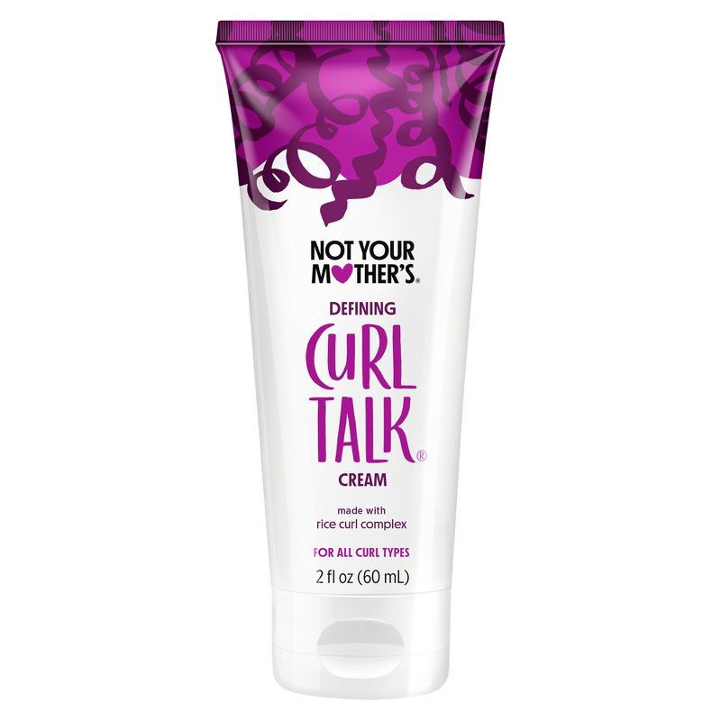 slide 1 of 7, Not Your Mother's Curl Talk Defining Curl Cream Mini Travel Size for Curly Hair - 2 fl oz, 2 fl oz