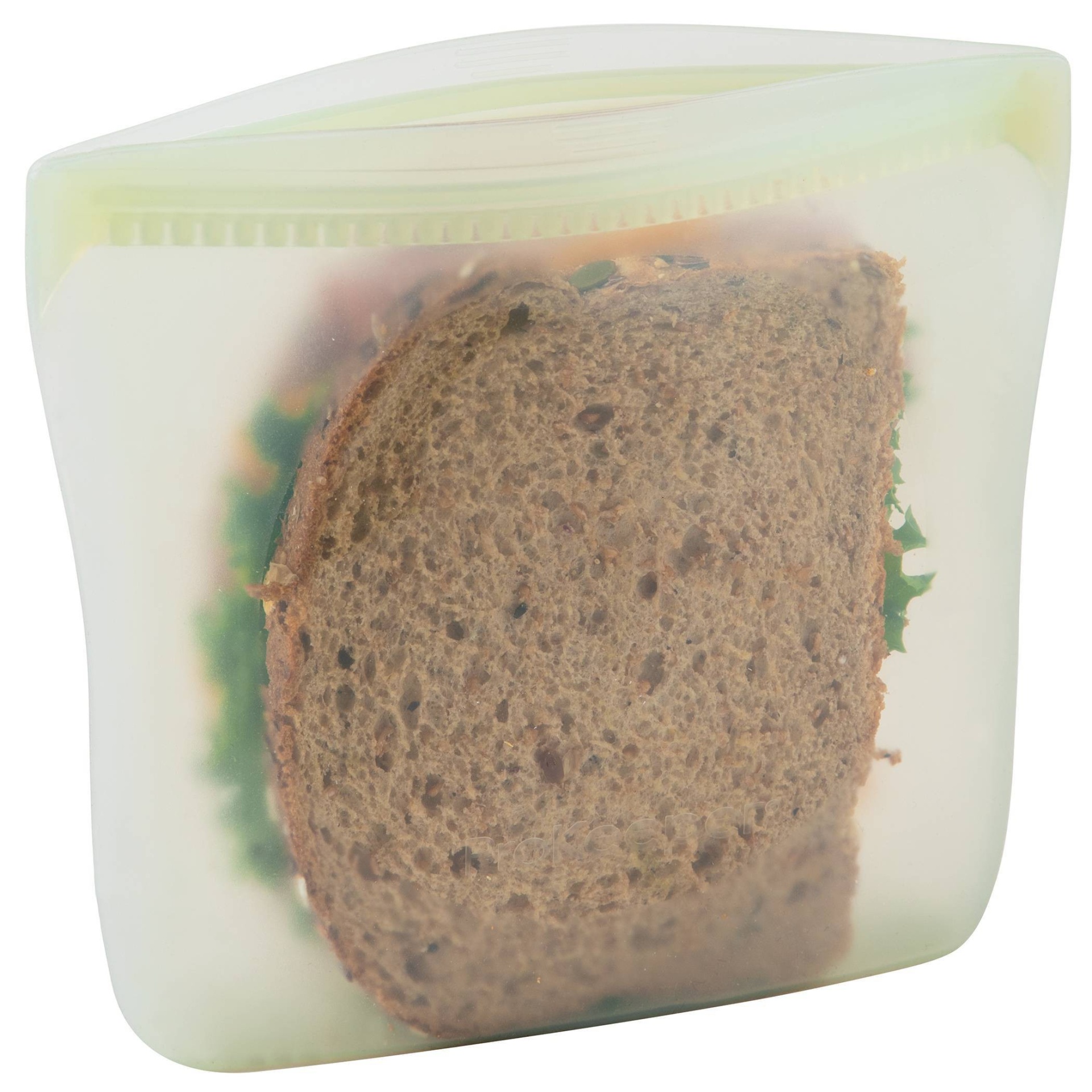 slide 1 of 5, Progressive Sandwich Bag - Eggshell Green, 1 ct