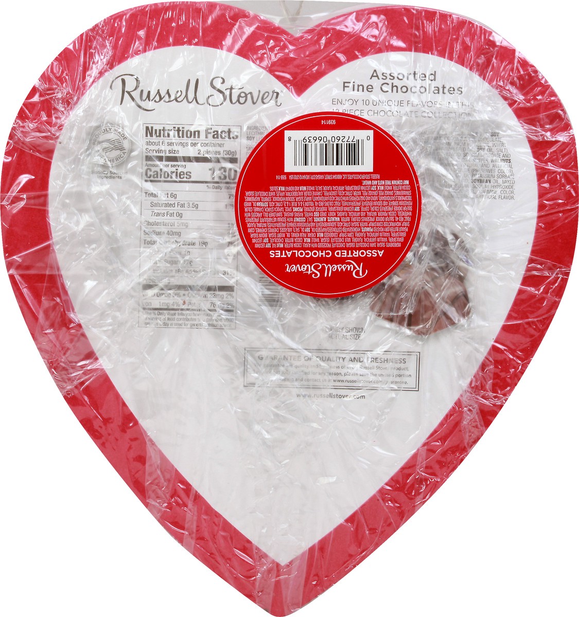 slide 7 of 7, Russell Stover I Love You Assorted Chocolates, 6.25 oz