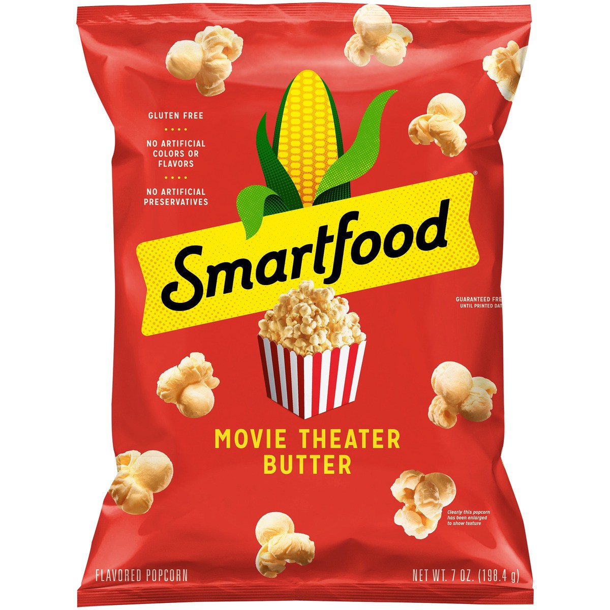 slide 3 of 3, Smartfood Popcorn, 7 oz