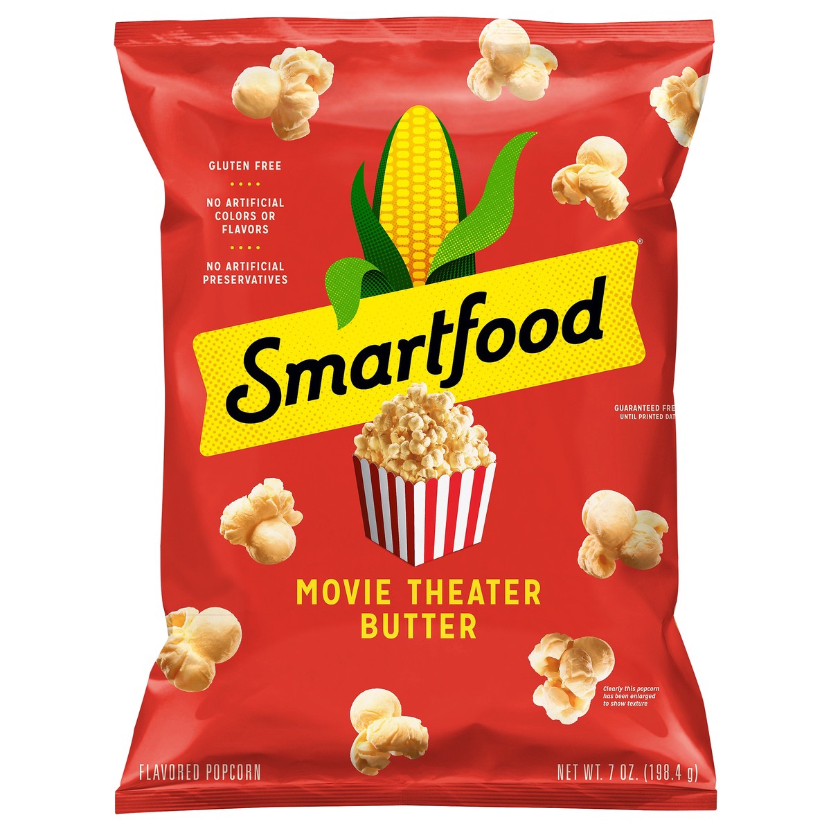 slide 1 of 3, Smartfood Popcorn, 7 oz