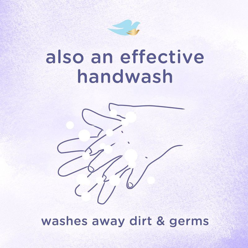 slide 8 of 12, Baby Dove Calming Moisture Baby Body Wash & Shampoo, Hypoallergenic and Tear-Free - 20 fl oz, 20 fl oz