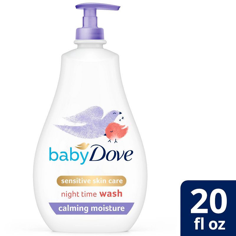 slide 1 of 13, Baby Dove Calming Nights Body Wash - 20 fl oz, 20 fl oz