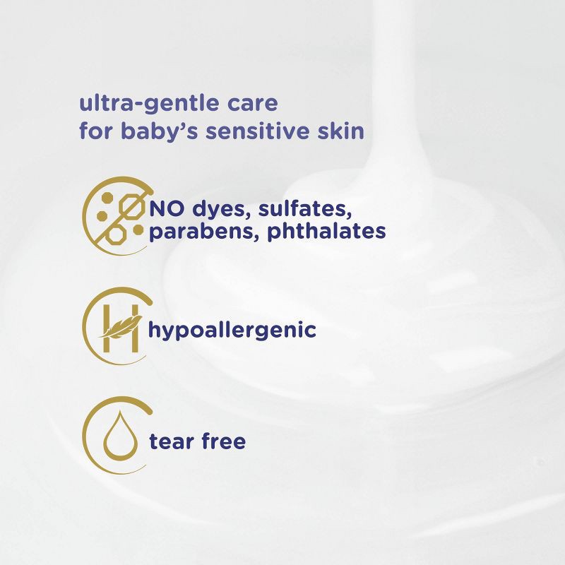 slide 10 of 12, Baby Dove Calming Moisture Baby Body Wash & Shampoo, Hypoallergenic and Tear-Free - 20 fl oz, 20 fl oz