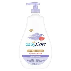 Baby Dove Calming Moisture Baby Body Wash & Shampoo, Hypoallergenic and Tear-Free - 20 fl oz