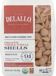DeLallo PASTA,OG2,SHELLS,WW #91